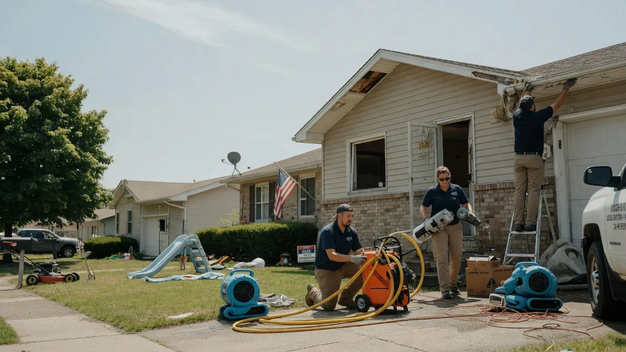 Water Damage Restoration in Goldsmith, IN near me